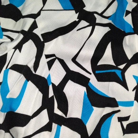 Dress Barn Open Front Abstract print blazer, size 18/20 - Picture 2 of 7